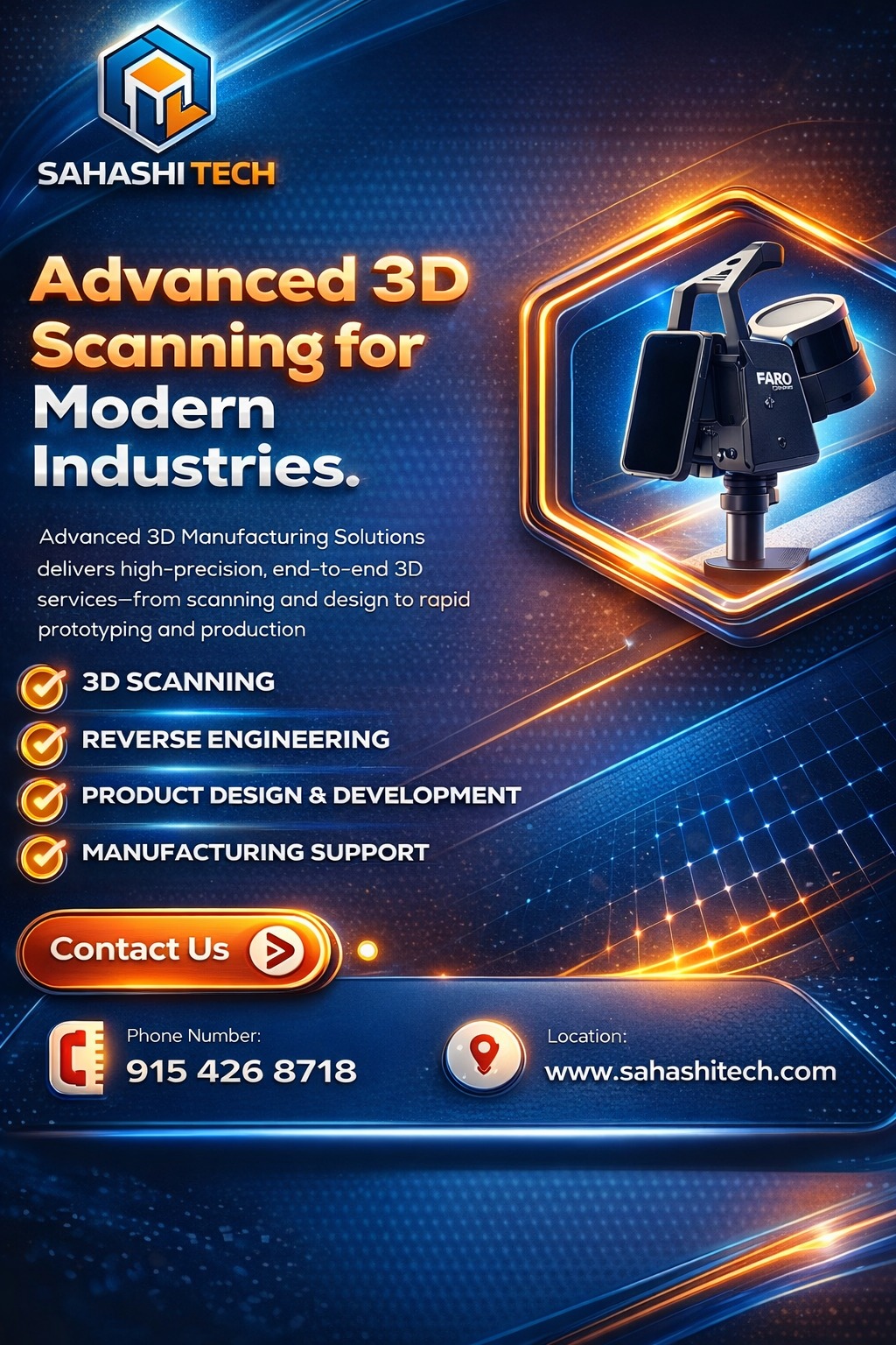 How 3D Laser Scanning Improves Product Accuracy and Quality